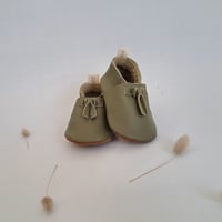 Image 1 of Knot Moccasins - Olive