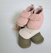 Image 3 of Moccasins - Olive