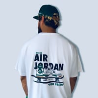 Image 4 of SNEAK.ART.EL x Wolfnoise - Jordan 4 SB “Pine Green” Tee