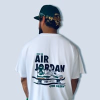 Image 3 of SNEAK.ART.EL x Wolfnoise - Jordan 4 SB “Pine Green” Tee