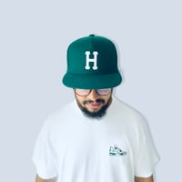 Image 4 of SNEAK.ART.EL x Wolfnoise - Jordan 4 SB “Pine Green” Tee