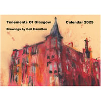 Image 1 of Tenements Of Glasgow - Drawings By Coll Hamilton - Calendar 2025