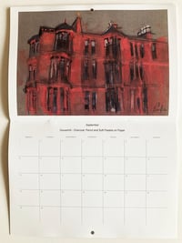 Image 22 of Tenements Of Glasgow - Drawings By Coll Hamilton - Calendar 2025