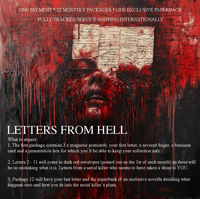 Image 8 of LETTERS FROM HELL (one payment for 12 months of storytelling)