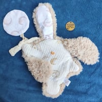 Image 1 of Doudou personnalisé (tissus à MOTIFS Ancienne Collection)