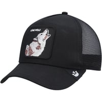 Lone Wolf Black Trucker Hat
