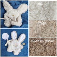 Image 2 of Doudou personnalisé (tissus à MOTIFS Ancienne Collection)