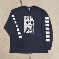 Image 1 of Black Flag Mickey Mouse long sleeve shirt XL