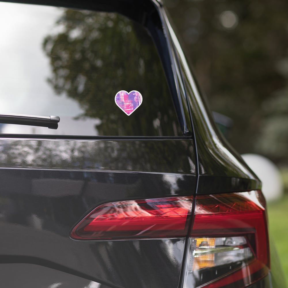 Image of Purple Heart Sticker