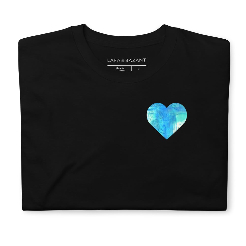 Image of Blue Heart Tee