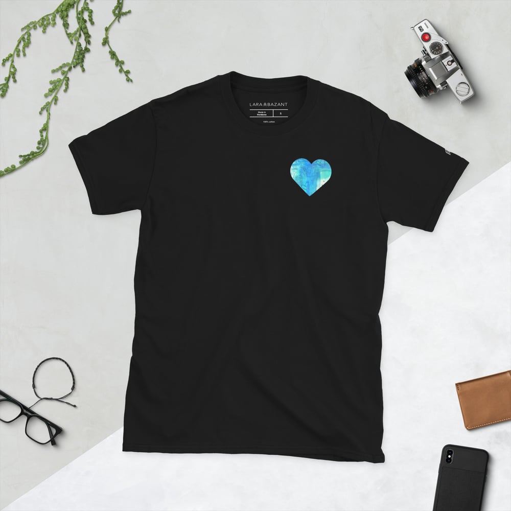 Image of Blue Heart Tee