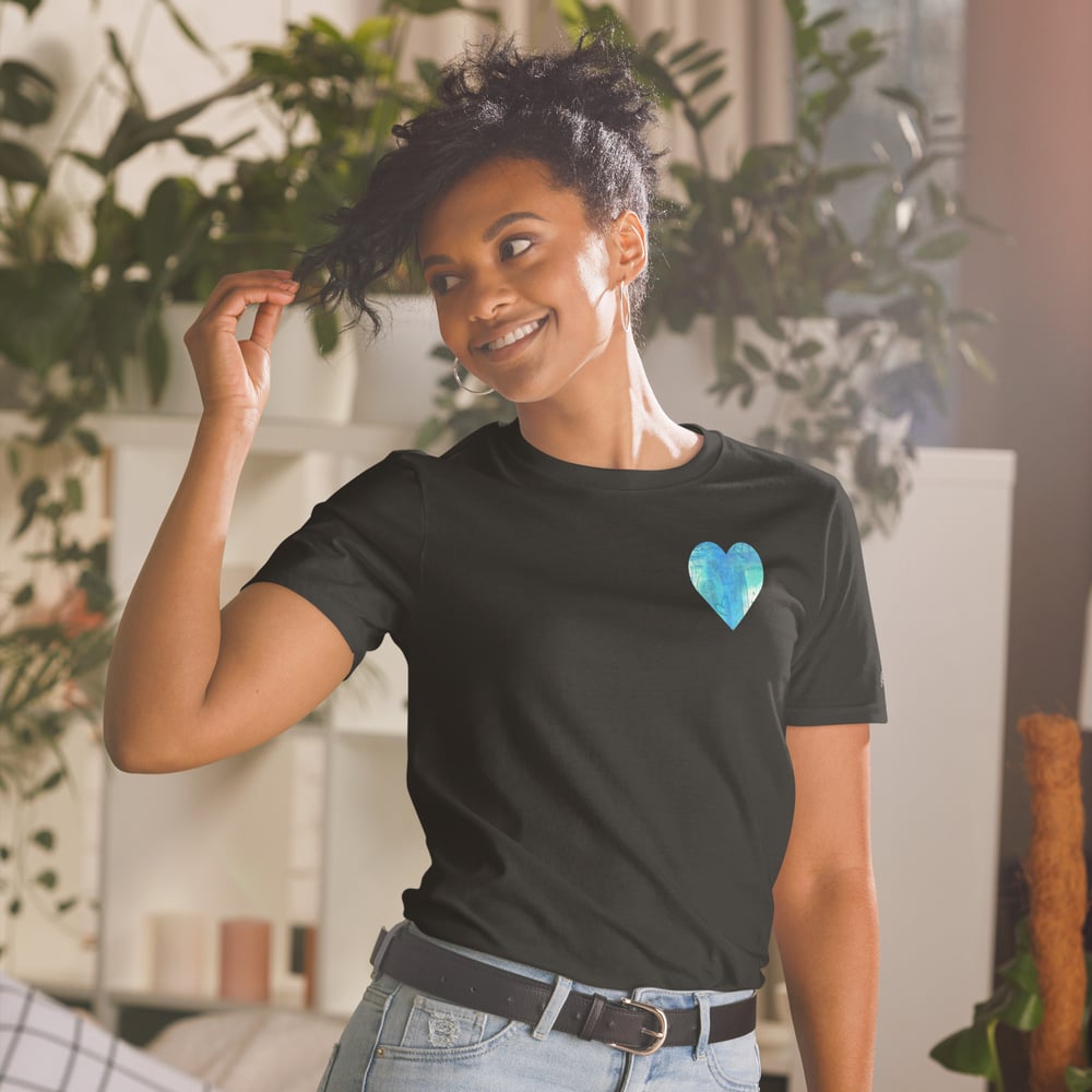 Image of Blue Heart Tee