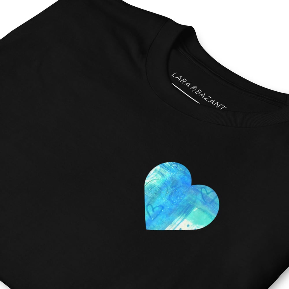 Image of Blue Heart Tee