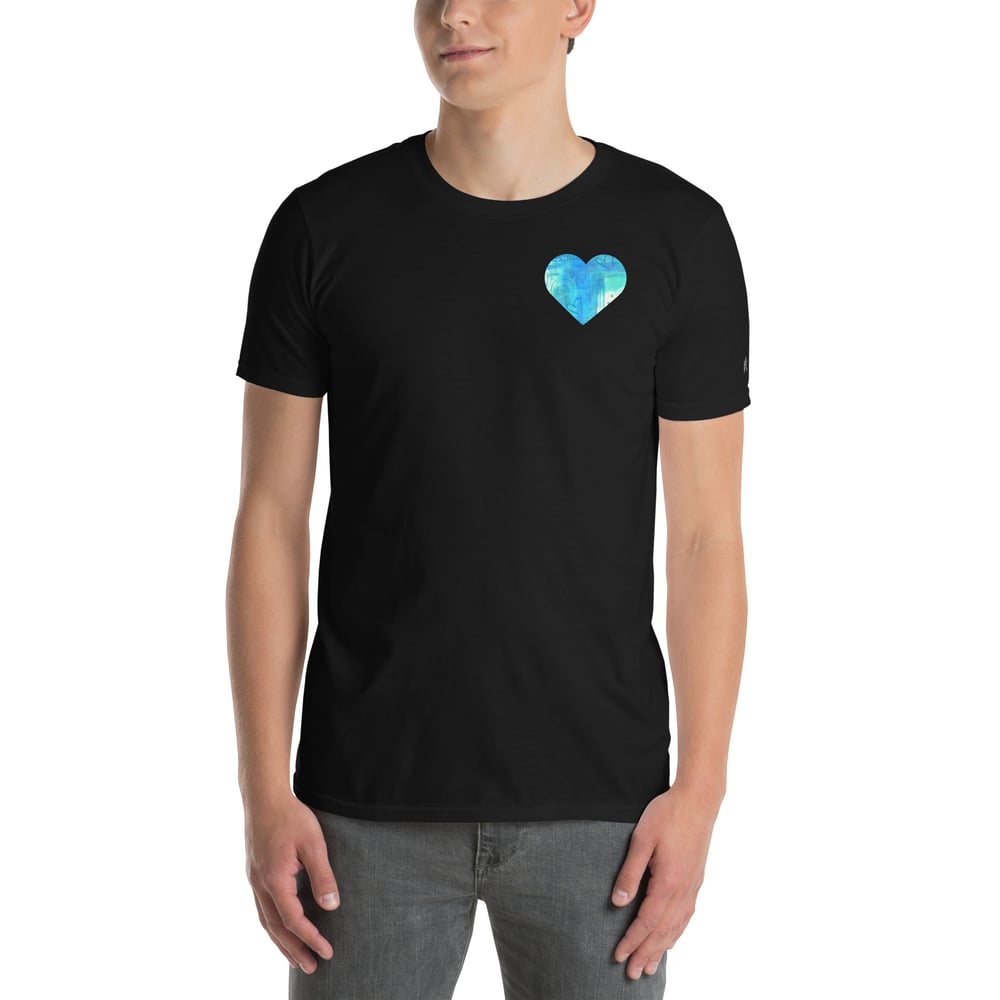 Image of Blue Heart Tee