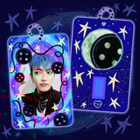 Image 2 of Coraline Button Acrylic Photocard Holder