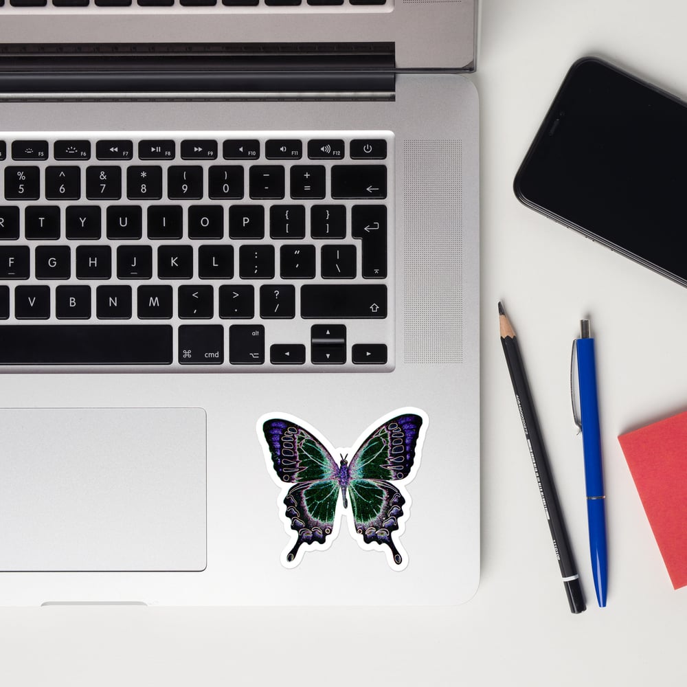 Image of Badass Butterfly sticker