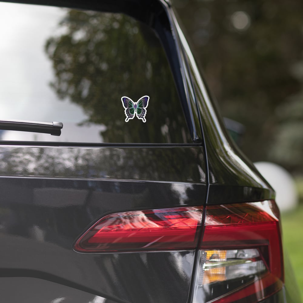 Image of Badass Butterfly sticker