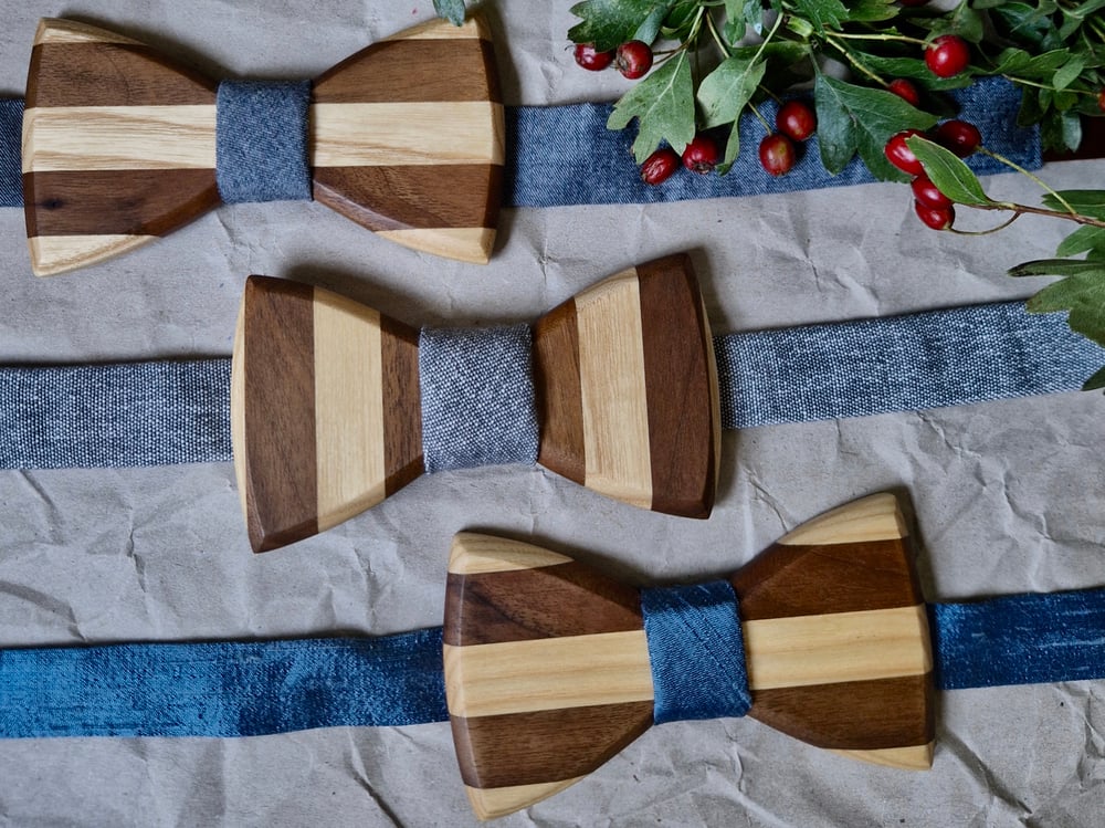 Image of Wooden Bowties