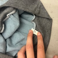 Image 4 of 00s denim style top