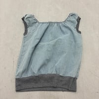 Image 3 of 00s denim style top