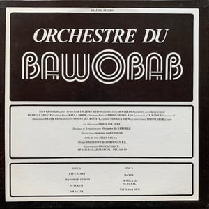 Orchestre Du Bawobab – Bawobab 75 (Buur Records – BRLP 001 - Sénégal - 1975)