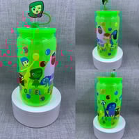 Image 1 of Inside out 16oz Plastic Neon can