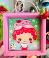 Strawberry Shortcake original in shadow box