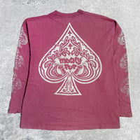 Image 2 of *Rare* Mucky Pup 1990’s ‘Ace Of Spades’ Longsleeve Shirt