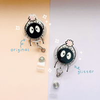 Image 2 of Soot Sprite Badge Reel Spirited Away
