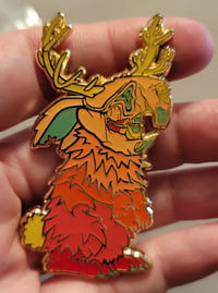 Jackalop Pin