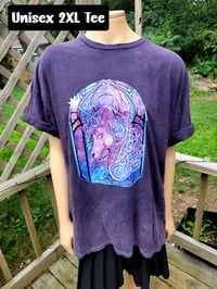 Unisex 2XL Mineral Wash Unicorn Tee