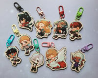 Image 1 of DUNGEON MESHI WOODEN CHARMS