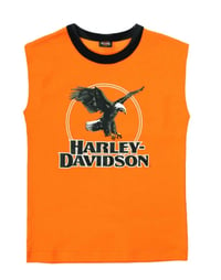 HD Kids Rally Collection Eagle Muscle Tee