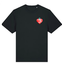 CLASSIC ALS HEART Tee BLACK