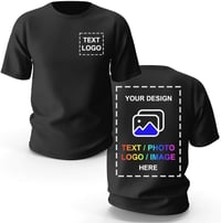 Custom Shirt Design Front Chest and Large Back