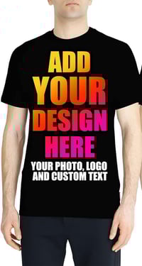 Custom T shirt Front Image Only