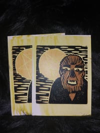 Image 2 of Limited Edition Wolfman Blank Card