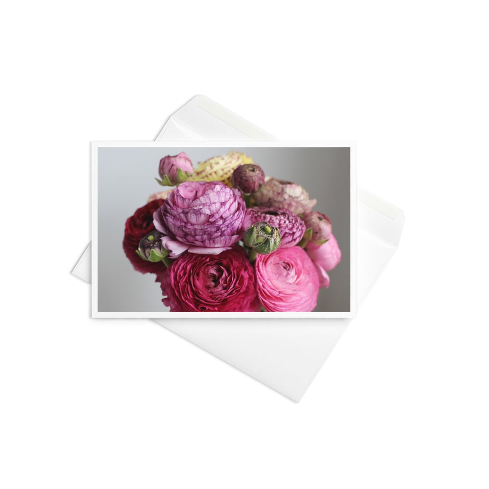 Image of Ranunculus Card