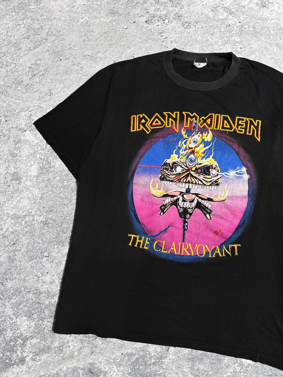 Vintage offers Iron Maiden “The Clairvoyant” 1988 Shirt