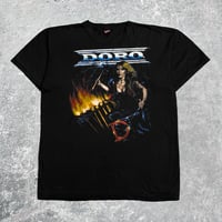 Image 1 of *Rare* Doro 1989 ‘European Tour’ T-Shirt
