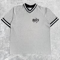 Image 1 of Kiss 2000 'Farewell Tour' Grey Sports Jersey Shirt
