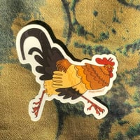 Image 1 of rooster sticker