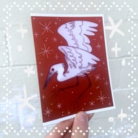 Image 1 of LIMITED - heron holiday card