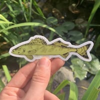 Image 1 of vaporwave sauger sticker