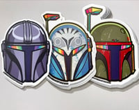 Image 3 of Mandalorian Universe Sticker Combos