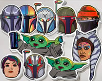 Image 2 of Mandalorian Universe Sticker Combos