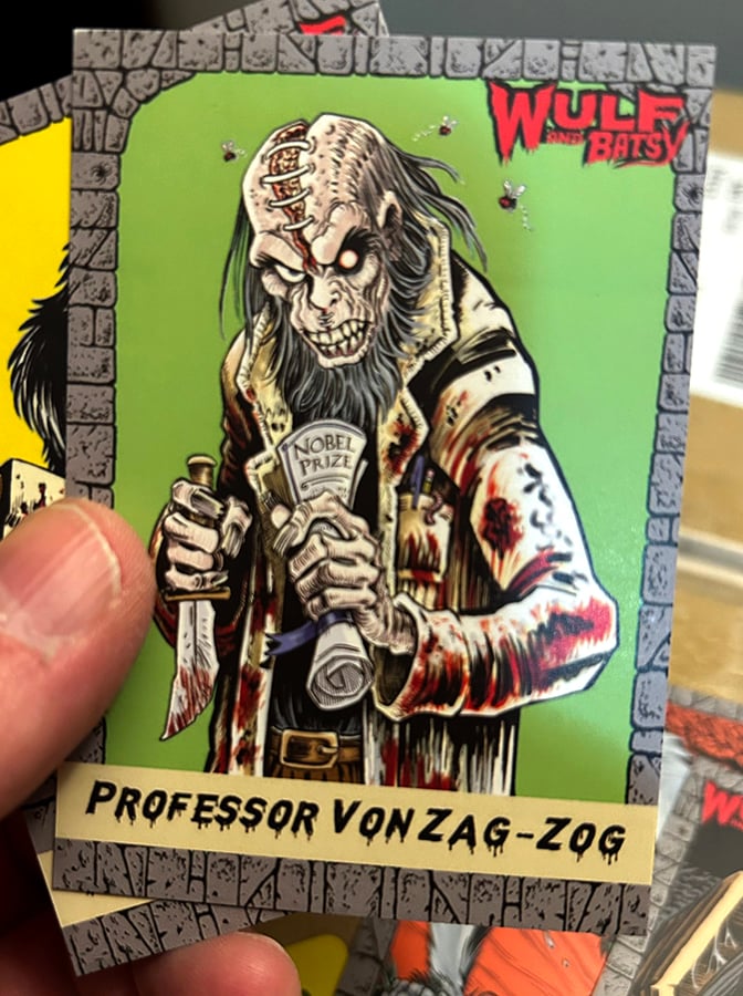 Image of PROFESSOR VON ZAG-ZOG 2024 Collector Card