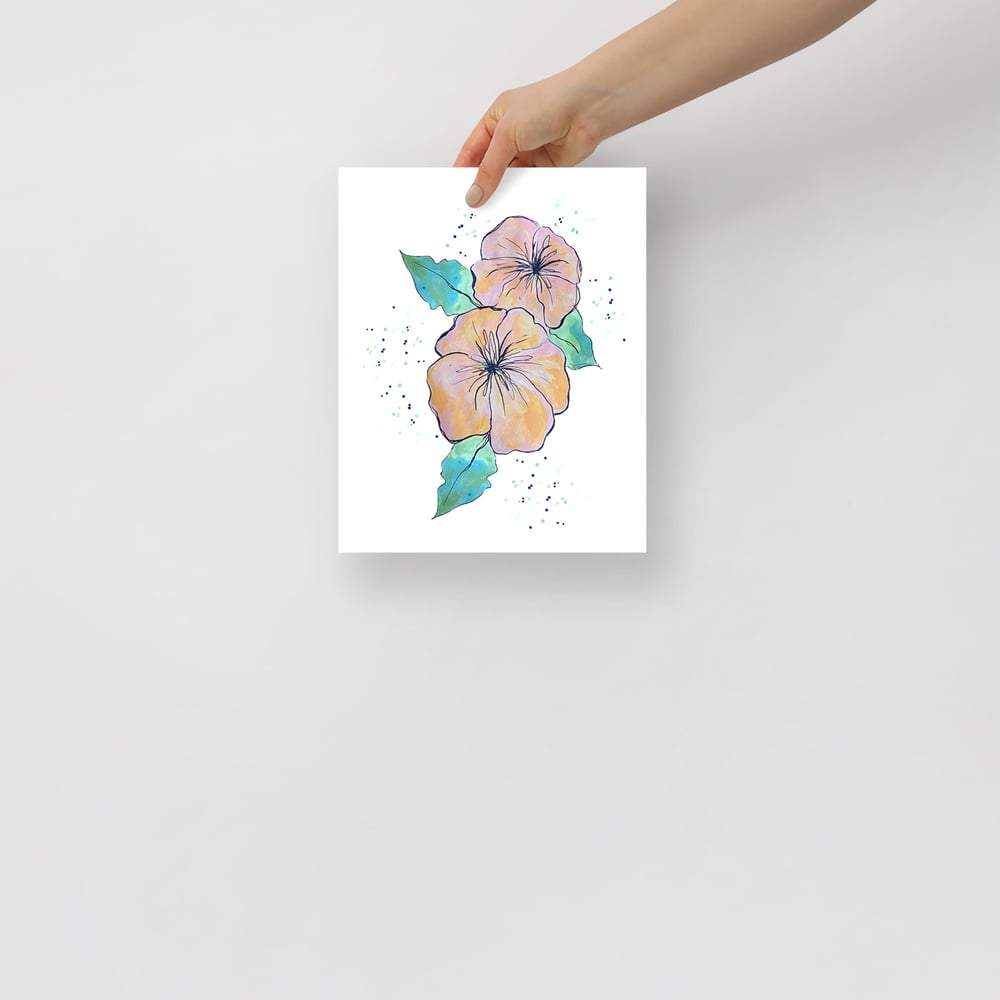 Image of 8" x 10" Hibiscus Print