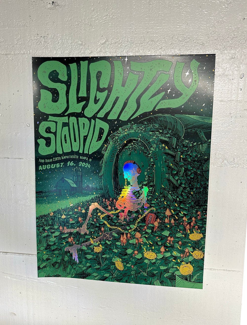 (FOIL) Slightly Stoopid Nampa ID 2024