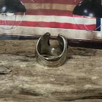 Image 3 of PLAIN HORSESHOE MEXICAN BIKER RING